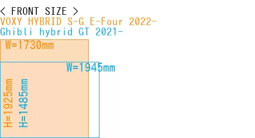 #VOXY HYBRID S-G E-Four 2022- + Ghibli hybrid GT 2021-